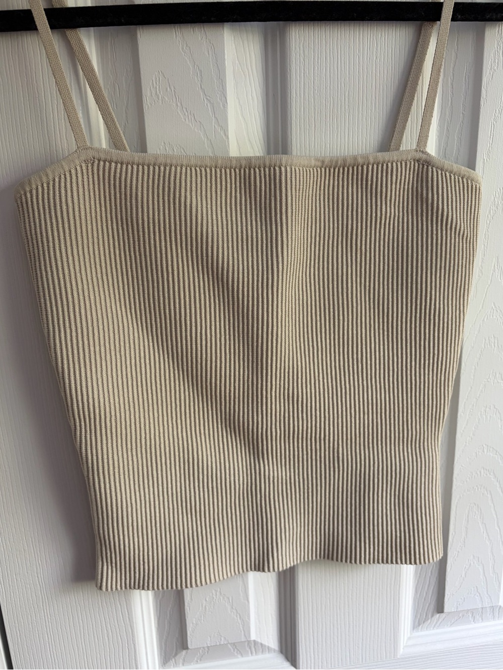 Aritiza square neck ribbed top